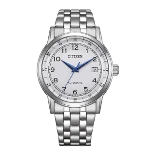 Citizen Silber Herren Armbanduhr NJ0210-56A