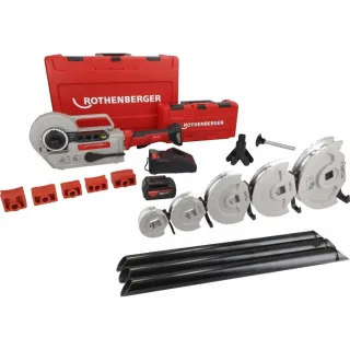 Rothenberger ROBEND 4000 E Set, 1/2-5/8-3/4-7/8-11/8 AMPShare - 1000004193
