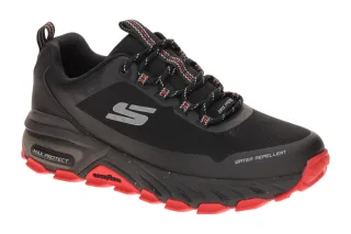 Skechers 237669 BKRD MAX PROTECT - PROMOTE TRACK Herrensport-Halbschuhe Schwarz