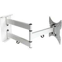 Drall Instruments TV-Wandhalterung L22W, (bis 50 Zoll, 1-tlg., 1, VESA 100, VESA 200, Wandabstand 65,0 cm, für 16" bis 50" Zoll Fernseher Monitore, schwenkbar, neigbar)