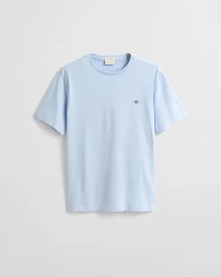 GANT - Regular Fit Shield T-Shirt fresh blue - Gr. - XXL
