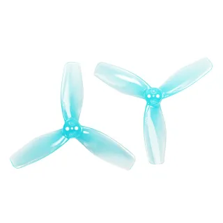 2 Pairs / 6 Pairs Gemfan 3024 3 Inch 3-Blades PC Propeller 1.5mm 3 Holes for RC FPV Racing Drone Compatible with 1408 39