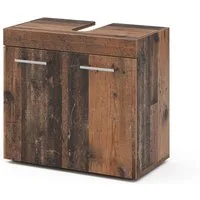 Vicco Waschbeckenunterschrank Luna, Oldstyle, 60 x 56 cm (1-St)
