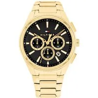 Tommy Hilfiger Multifunktionsuhr Sam 1792254, Quarzuhr, Armbanduhr, Herrenuhr, Edelstahlarmband, analog, Tag