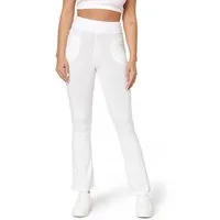 Bellivalini Leggings Damen Yogahose mit ausgestelltem Bein und Taschen BLV50-282 (1-tlg) mit Hoher Taille