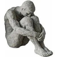 Mirabeau Dekofigur Figur Antony antikgrau