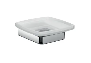 emco trend Seifenhalter Glasteil satiniert, chrom, 023000100 023000100