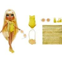 Rainbow High Anziehpuppe Rainbow High Swim & Style Fashion Doll- Sunny (Yellow)