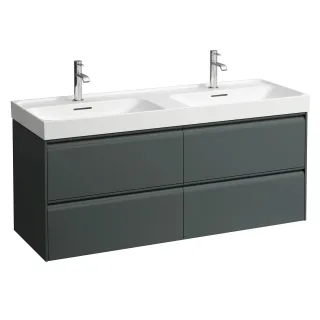 LAUFEN Waschtischunterchrank MEDA 448x1284x515 4 Schubl integ. H4216440112661