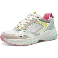 Tamaris Plateausneaker, Freizeitschuh, Halbschuh, Schnürschuh in farbenfrohen Design