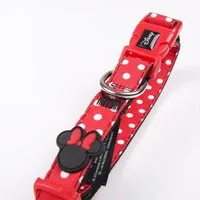 Cerda Hunde-Halsband Disney Minnie Mouse XXS / XS - Verstellbar, robust & bequem, Polyester
