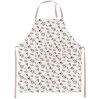 Ambiente® Kochschürze Charlotte, (1-tlg., 1-teilig), Küchenschürze Nackenband ca.70x85cm Baumwolle