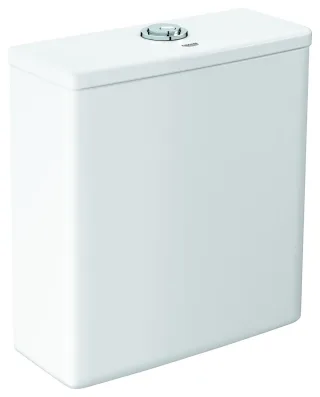 GROHE Aufsatzspülkasten Euro Keramik 102503 Anschluss von unten alpinweiß, 102503SH00 102503SH00