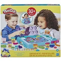 Hasbro Knete Play-Doh Kreativbox mehr als 30 Knetwerkzeugen + 10 Dosen Knete 3+