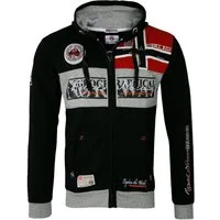 Geographical Norway Hoodie Jacke Kapuzenpullover Sweater Damen Herren Pullover -PREMIUM EDITION- CASUAL & MODERN - PREMIUM KOMFORT - NACHHALTIG - UNISEX