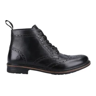 Hush Puppies - "Joshua" Stiefeletten für Herren, Leder (Schwarz)