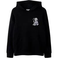 Name It Kapuzensweatshirt NKMLASSE LS SWE WH BRU BOX PS NOOS Baumwolle, regular fit