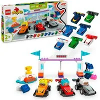 LEGO® F1® Team Rennautos mit Rennfahrern (10445), LEGO DUPLO Town Konstruktionsspielsteine, (70 St), Made in Europe