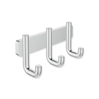 Hewi Serie 480 Hakenleiste 480.90.00240 mit 3 Haken, chrom