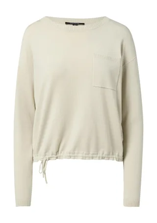 comma - Strickpullover beige - Gr. - 46