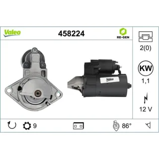 Valeo Anlasser 1,1 kW Opel Astra Vectra Zafira 1,8