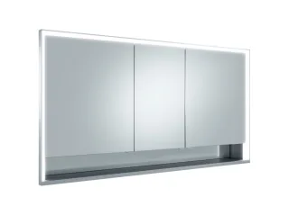 Keuco Spiegelschrank Royal Lumos 14316, Wandeinb.,silber-eloxiert,1400x735x165mm, 14316171301 14316171301