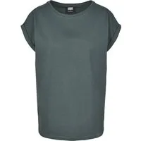 URBAN CLASSICS Kurzarmshirt Urban Classics Damen Ladies Extended Shoulder Tee (1-tlg)