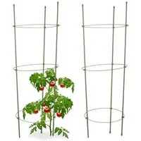 relaxdays Rankhilfe 4 x Rankhilfe Tomaten