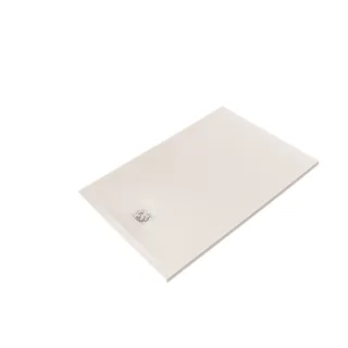 KLUDI-TERRA Duschwanne 90 x 140 H3 cm Abflussabdeckung inklusive Mattweiß 09DW0653