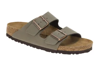 Birkenstock 151213 ARIZONA BS Damen Pantoletten grau Stone Anatomisches Fu?bett