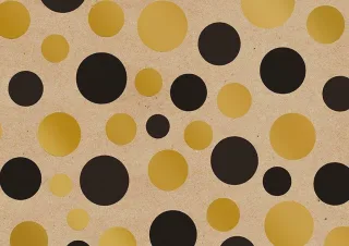 Geschenkpapier KRAFT BUBBLES