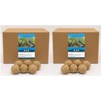 futterbauer 2x Futterbauer ca.100x 90g Meisenknödel mit Insekten ohne Netz, für: Vogel