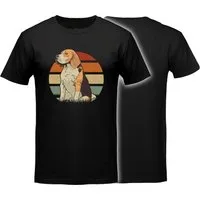 MyDesign24 T-Shirt Hunde print Shirt Beagle Hunde T-Shirt schwarz kurzarm Regular Fit i217
