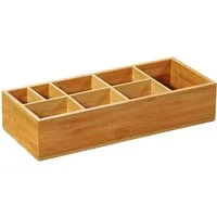 KESPER® Aufbewahrungsbox Aufbewahrungsbox mit 8 Fächern aus FSC-zertifiziertem Bambus (1 St)
