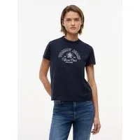Tommy Jeans Kurzarmshirt TJW REG HERITAGE LOGO SS TEE Baumwolle, regular fit
