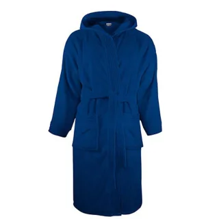 The One Towelling - Morgenmantel für Herren/Damen Unisex, mit Kapuze (Dunkles Marineblau)