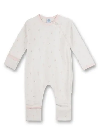 Sanetta - Strampler/Overall white pebble - Gr. - 062