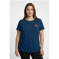 ONLY CARMAKOMA Rundhalsshirt CARANITA LIFE S/S O-NECK REG TOP JRS