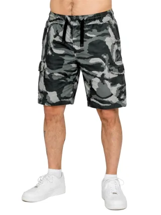 Enzo | Herren Camouflage Cargo-Shorts