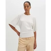 someday Sweatshirt Unora aus Sweatware mit Fledermausärmeln Glatte Oberfläche mit modernem Shape