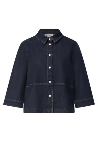 Street One - Style Denim Blouse.rinse wash 18238_Rinse_Soft_Washed - Gr. - 40