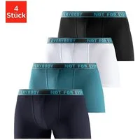 Bruno Banani Boxer Boxershorts für Herren (Packung, 4-St) mit Schriftzug im Bund