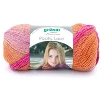 Gründl Gründl Wolle Pacific Lace 100 g hibiscus Häkelwolle