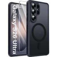 SmartUP Smartphone-Hülle + 2X Schutzglas für Samsung Galaxy S26 Ultra Panzerfolie MagSafe Case, MagSafe-Technologie
