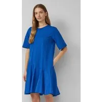 s.Oliver Minikleid Kleid Fabricmix-Kleid mit asymmetrischer Naht