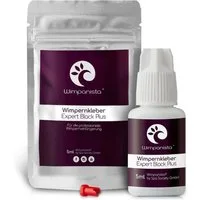 Wimpanista Wimpernkleber Expert Black PLUS. Trocknungszeit 1-2 Sek., für die professionelle Wimpernverlängerung