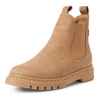 Tamaris - Da.-Stiefel beige nubuc - Gr. - 39