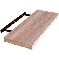 EUGAD Wandregal, 1-tlg., Holz Board Modern in verschiedenen Farben Größen