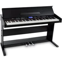FunKey Digitalpiano DP-88 II E-Piano mit 88 anschlagsdynamische Tasten, Klavier mit Begleitautomatik und Chord Akkordbegleitung