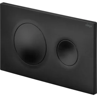 Viega Visign for Style Betätigungsplatte 796389 220x130x8mm, für Unterputz-Spülkasten, Kunststoff mattschwarz